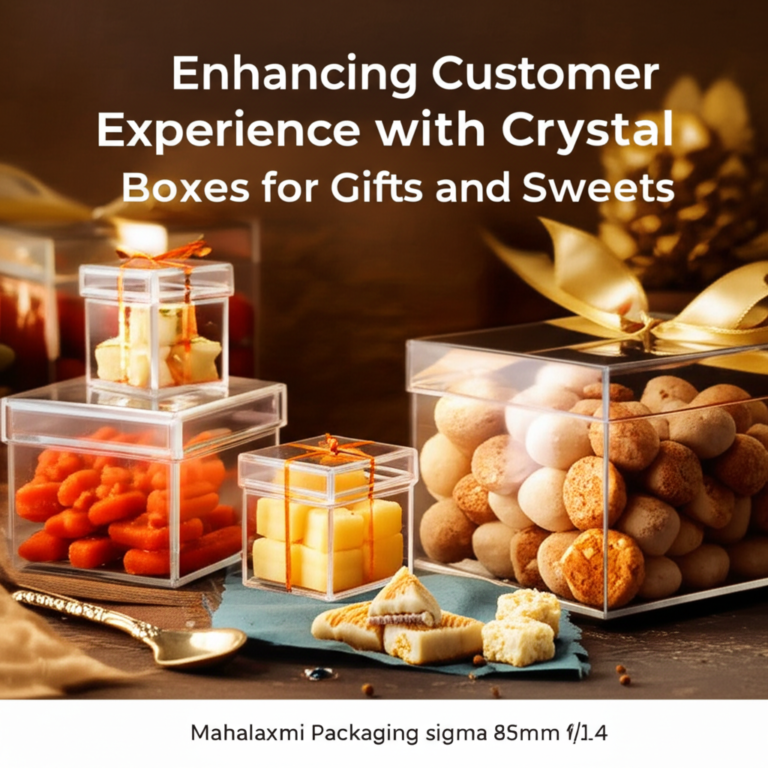 “Enhancing Customer Experience with Crystal Boxes for Gifts and Sweets”