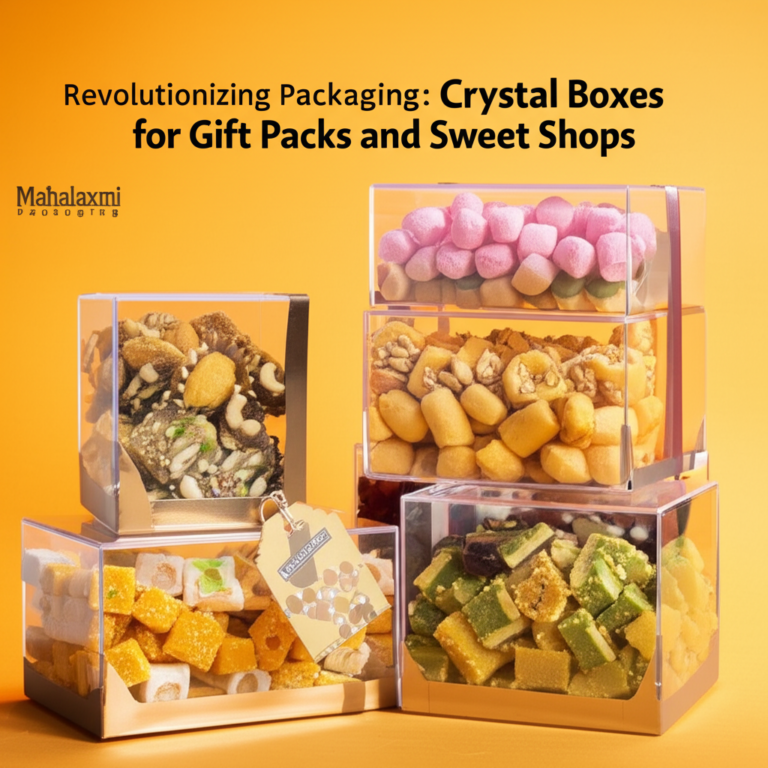 “Revolutionizing Packaging: Crystal Boxes for Gift Packs and Sweet Shops”